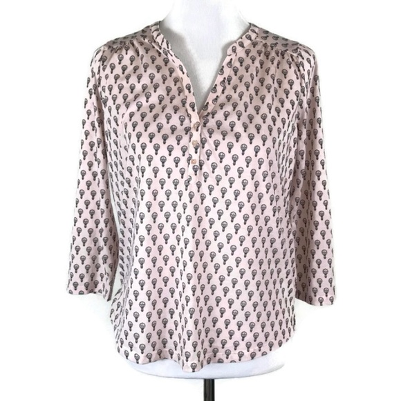 h and m polka dot top